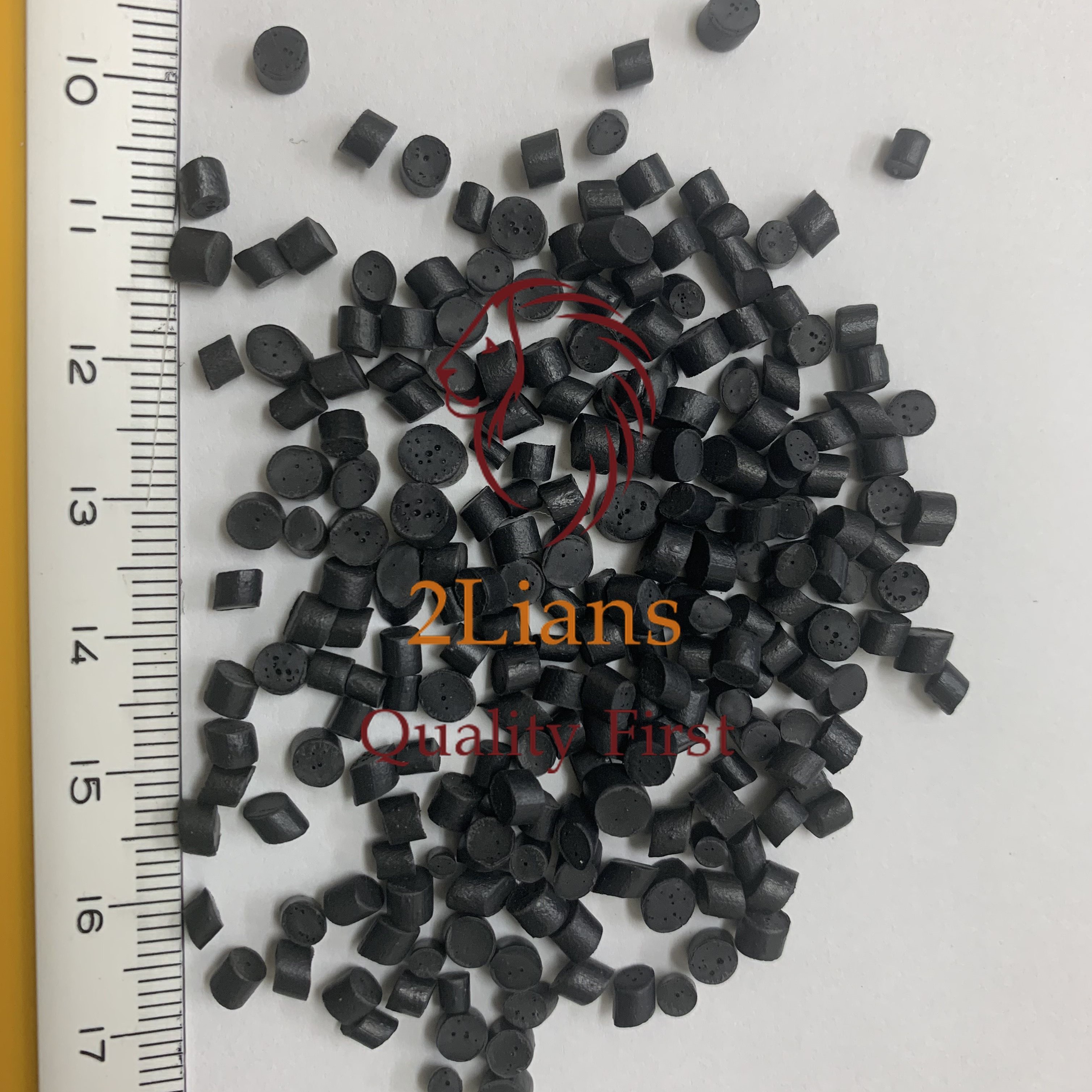 PVC Repro Pellet (Soft) Black Color Plastic Scrap