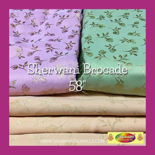 Sherwani  Brocade Fabric