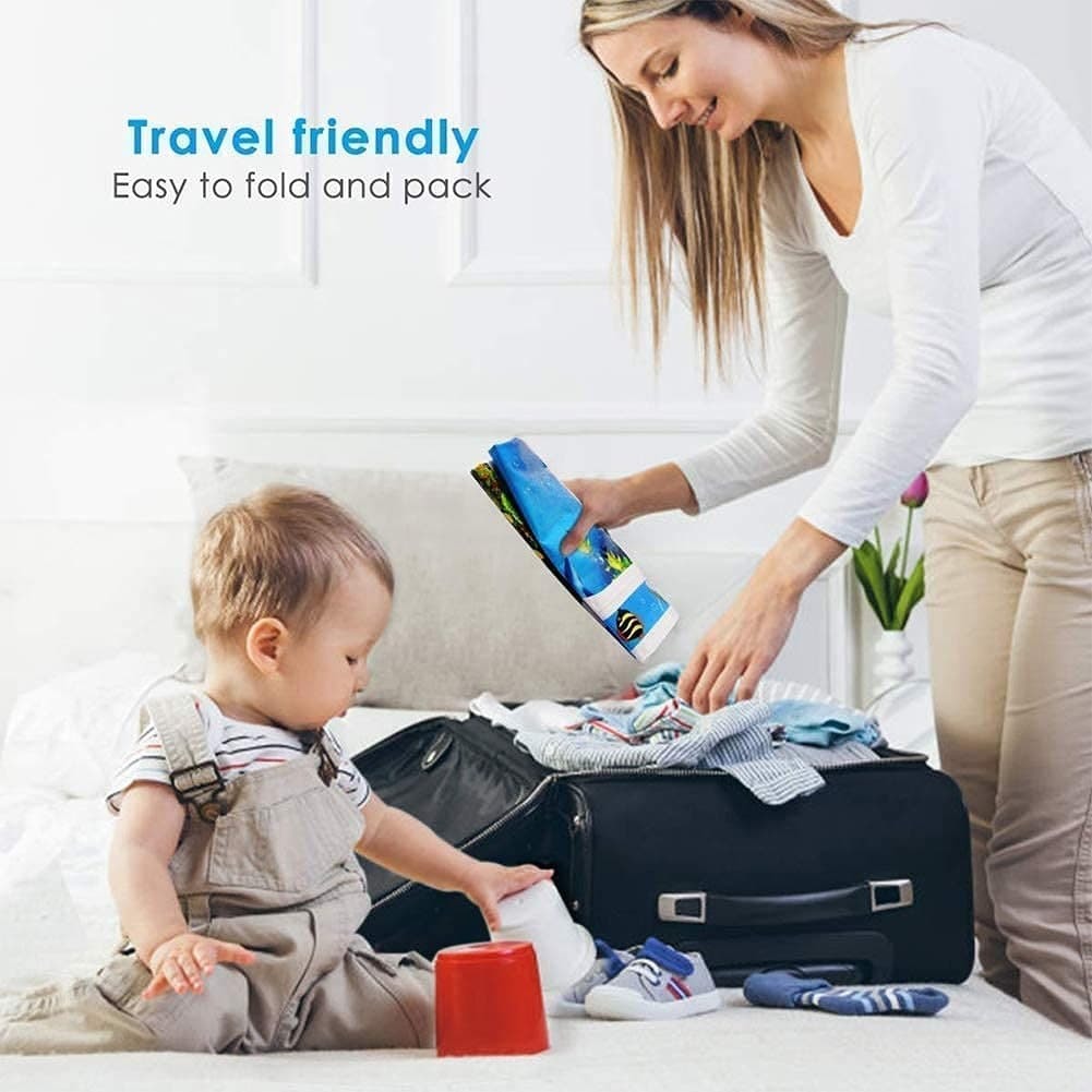 INFLATABLE BABY SLAPPED PAD TOY FLOOR CUSHION