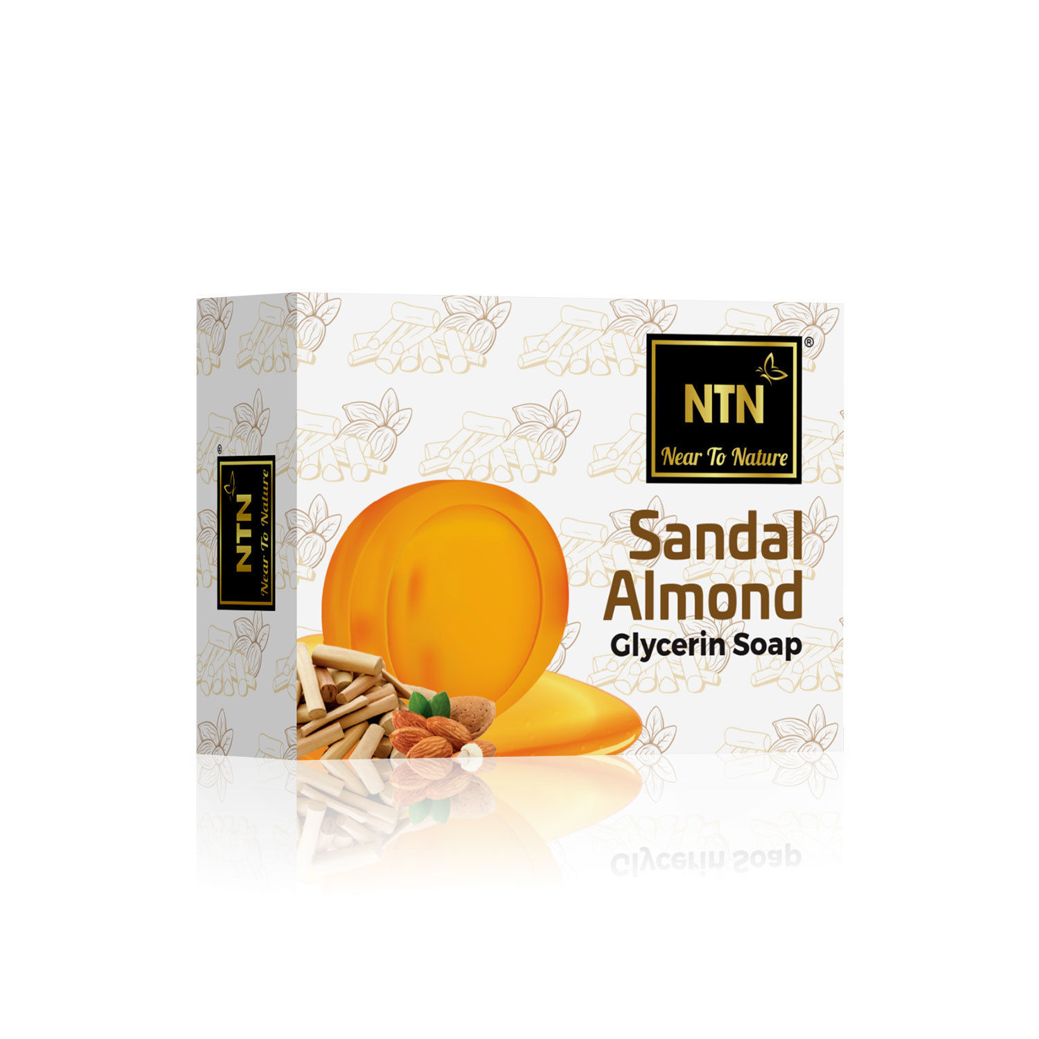 Sandal Almond Glycerin Soap