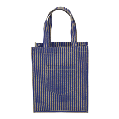 PP Laminated Jute Shopping Bag With Front Pocket