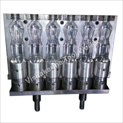 6 Cavity Pet  Blow Mould - Hardness: 50-60 Hrc