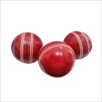 Cricket Pink Leather Ball