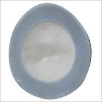 50mm Dutch Ss304 Wire Mesh Filter Disc - 400mm Round, Silicone Rubber Binding For Enhanced Durability