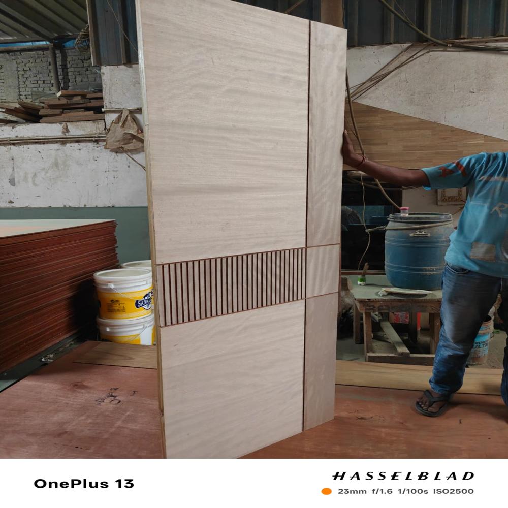 Veneer Doors Panel - Color: Brown