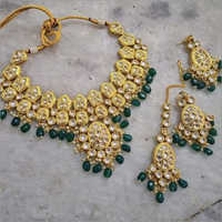Designer Kundan Polki Necklace Set