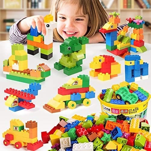 BUILDING BLOCKS SHAPES 100 PCS