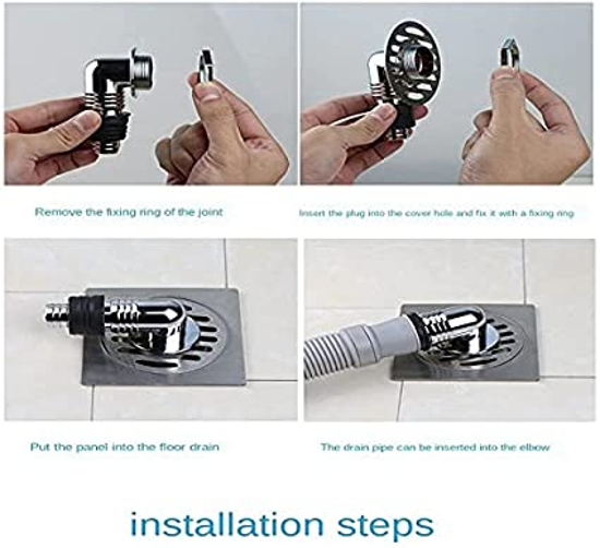 Washing Machine Drain Pipe Attachment, Drain Floor Connector