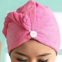 Hair Drying Cap, Hair Wrap Absorbing Towel