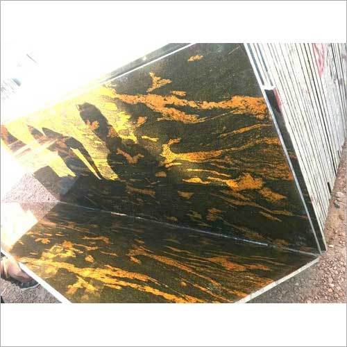 Fish Gold Granite Slab