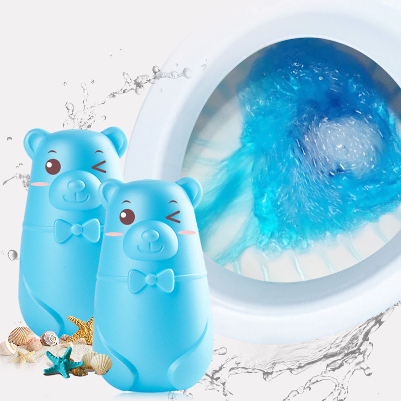 Bear Shape Tablet, Toilet Bowl Cleaner Capsules