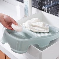 Plastic Laundry Scrubbing Board, Washing Board