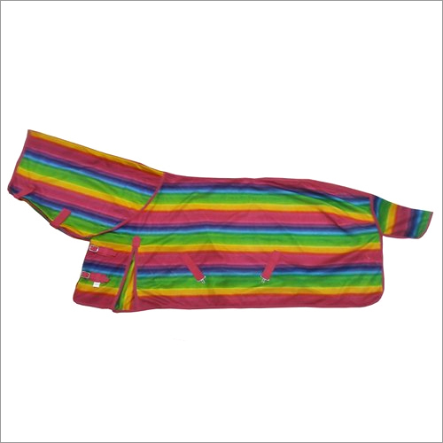 Horse Multicolor Printed Fly Combo Rugs