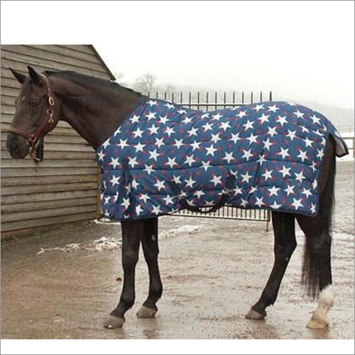 Star Print Polyester Stable Horse Blanket