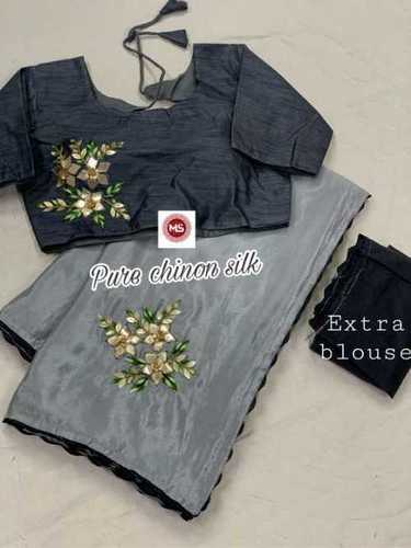 Ladies chinon silk