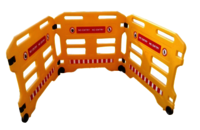 Foldable And Expandable HDPE Barrier