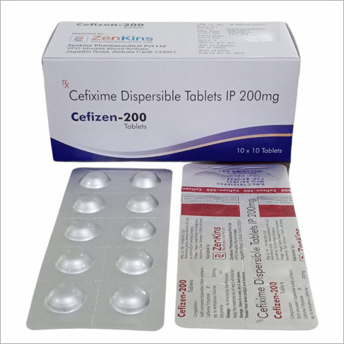 Cefixime Dispersible Tablets IP