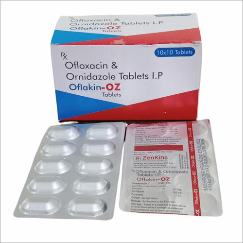 Ofloxacin and Ornidazole Tablets IP