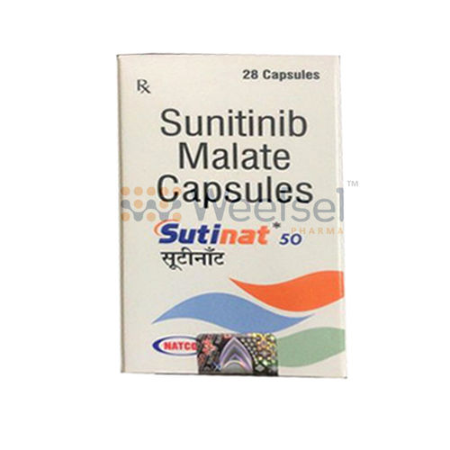 Sutinat 50 (Sunitinib Malate 50mg)