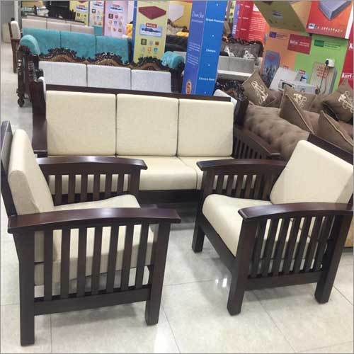 Wooden 5 Seater Drawing Room  Designer  Sofa