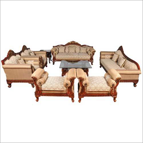 Wooden Royal Designer Sofa Set