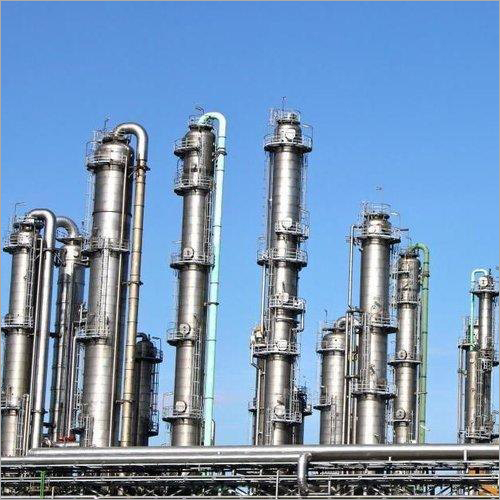 Silver Distillation Column