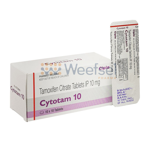 Cytotam 10 (Tamoxifen 10mg By WEEFSEL PHARMA