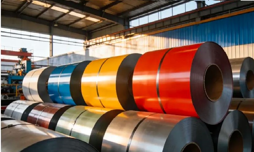 Gi Color Coated Coil - Pattern: Plain