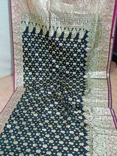 Banarsi paudi katan bridal saree 