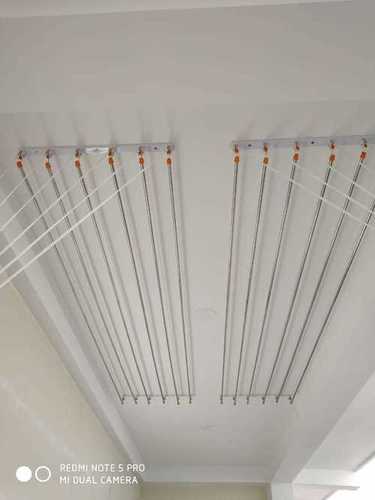 Silver Ceiling Cloth Drying Hangers In Cuddalore