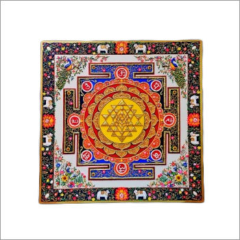 Decorative Sri Yantra Painting