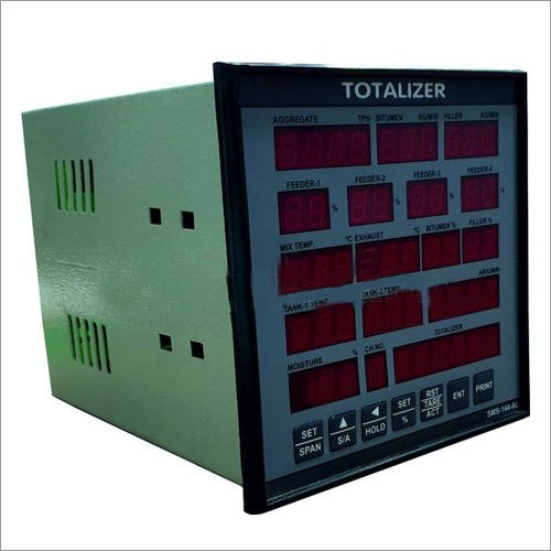 Sms-144-Al Drum Mix Plant Controller Totalizer