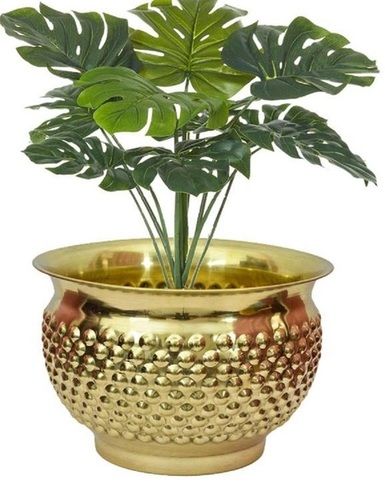 HANDMADE BRASS PLANTER