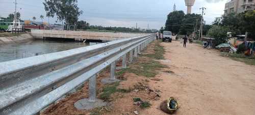 W Beam Crash Barrier - Application: Road Safety