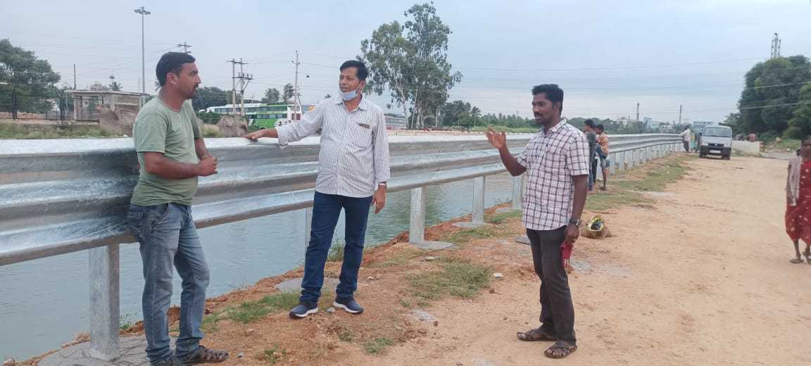 W Beam Crash Barrier