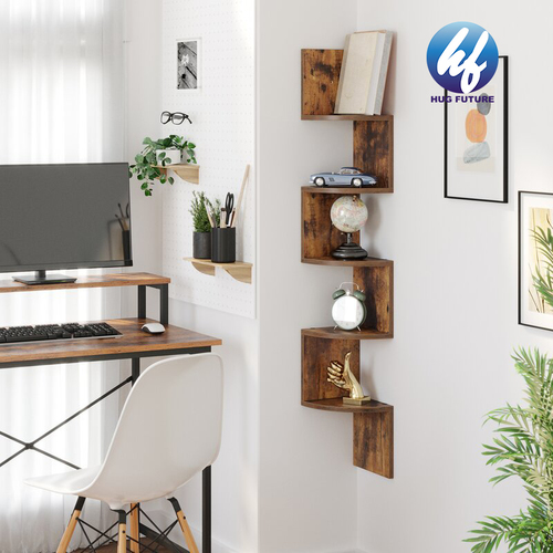 Modern Colorful Metal Shelf Customized Steel Wall Shelf for Cable Box Long Bookshelf