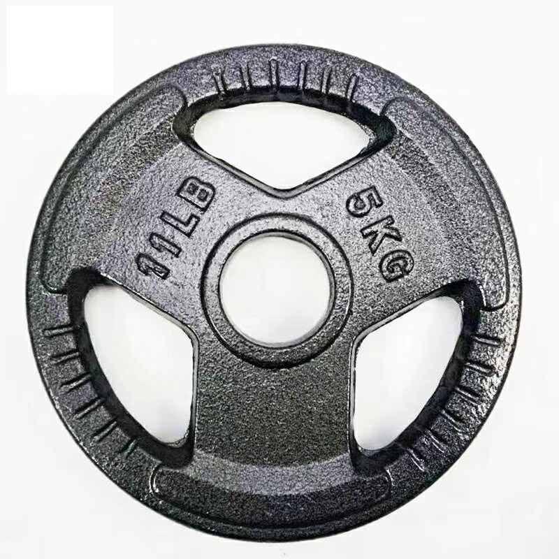 Weightlifting Cast Iron Grip Metal Weight Plates