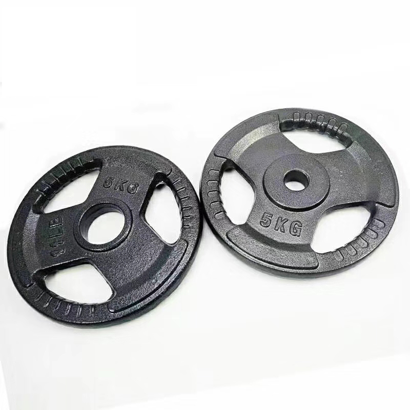 Weightlifting Cast Iron Grip Metal Weight Plates