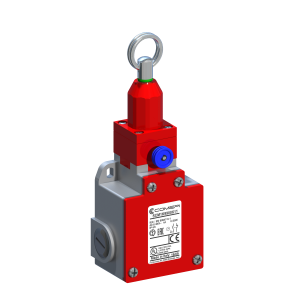 Pull wire safety switches for emergency stop applications