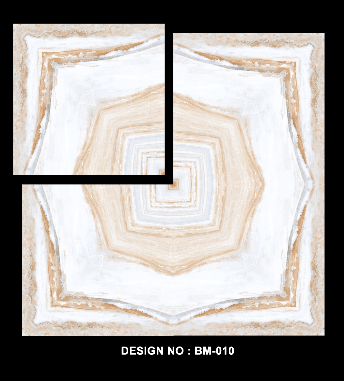 Bookmatch Floor Tiles 500x500 MM