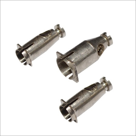 Brass Socket Pin - Color: Silver