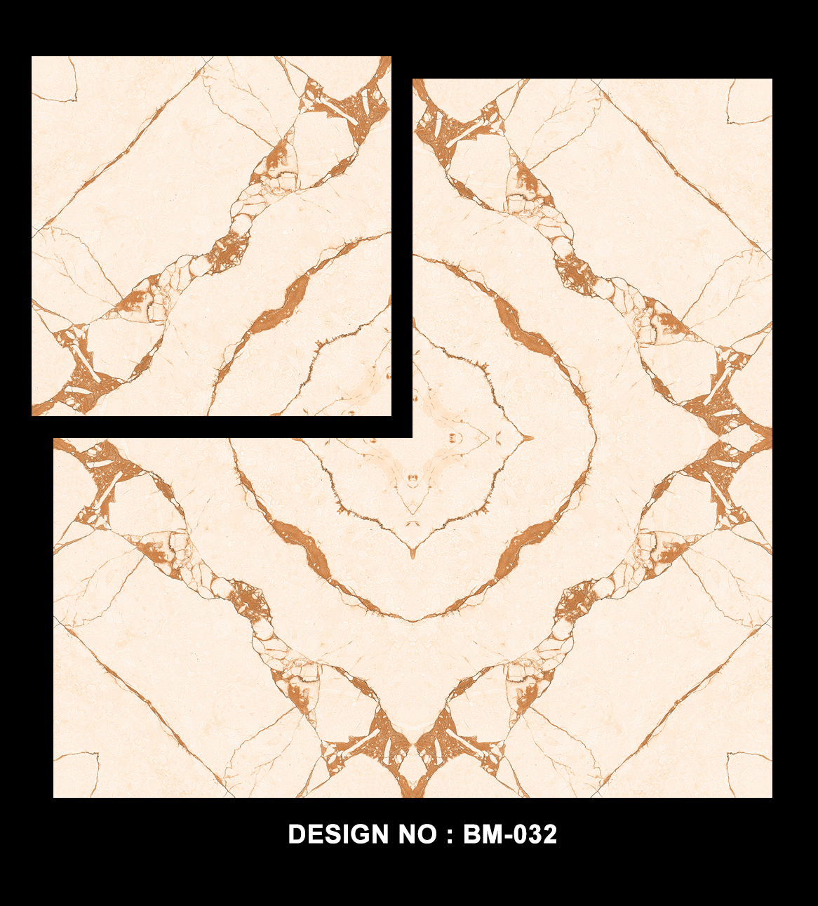Bookmatch Floor Tiles 500x500 MM
