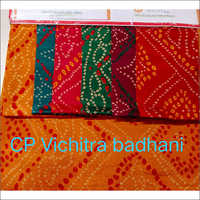 CP Vichitra Bandhani Fabric