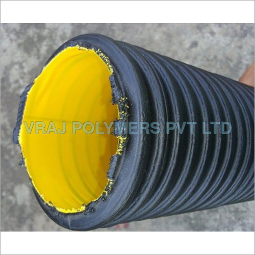 Cable Ducting HDPE Flexible Corrugated Pipe By VRAJ POLYMERS PVT LTD