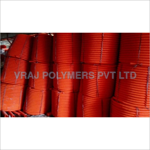 HDPE Red Double Wall Corrugated Pipe