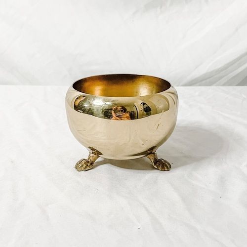 BRASS FOOTED HIGH QUALITY PLANTER