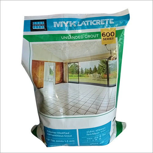 600 Series Unsanded Tile Grout Application: Construction