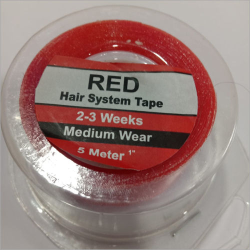 Ideal Red Transparent Tape Length: 5  Meter (M)