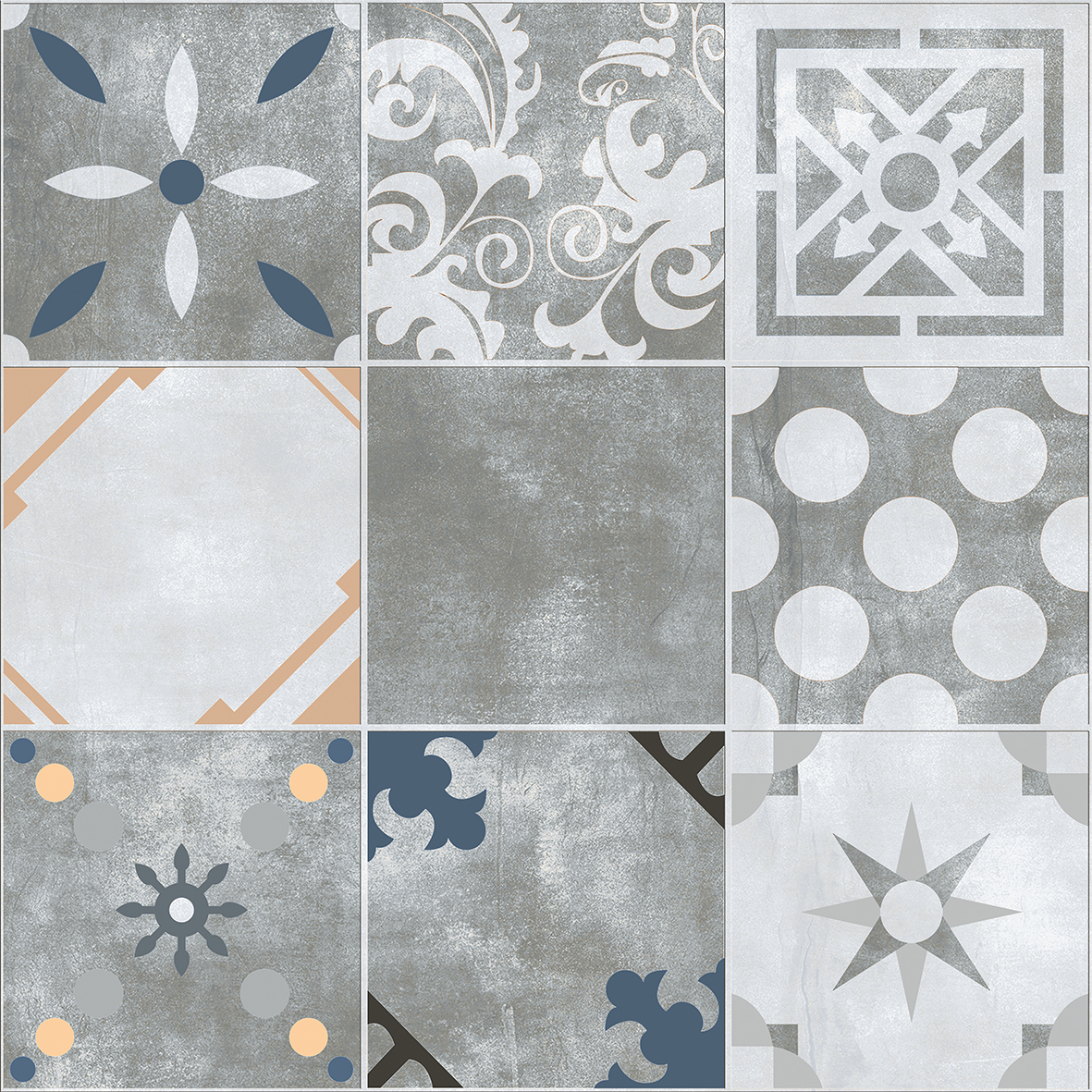 Moroccan Floor Tiles 500x500 MM