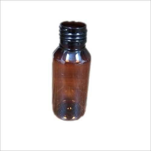 60ML Round Amber Pharma Pet Bottle